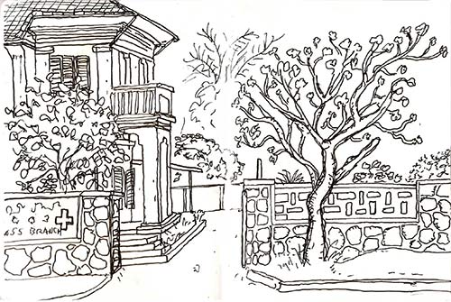 jonathan artist in Kampot, Cambodia.