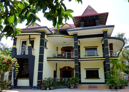 magic sponge guesthouse and restaurant in kampot cambodia. hotel.