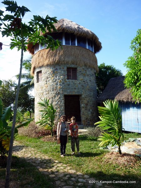 Ganesha Eco Resort in Kampot, Cambodia.