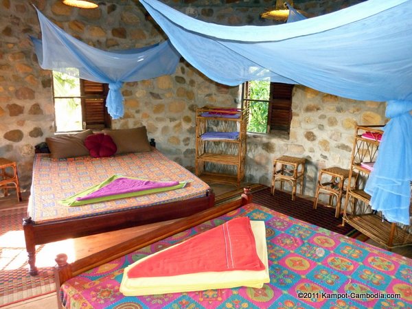 Ganesha Eco Resort in Kampot, Cambodia.