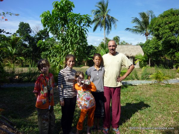 Ganesha Eco Resort in Kampot, Cambodia.