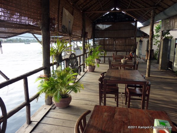 Kampot RiverView in Kampot, Cambodia.  Hotel.