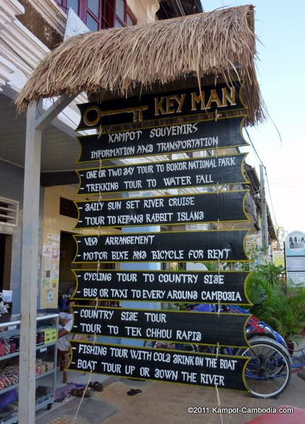 Keyman Tours in Kampot, Cambodia