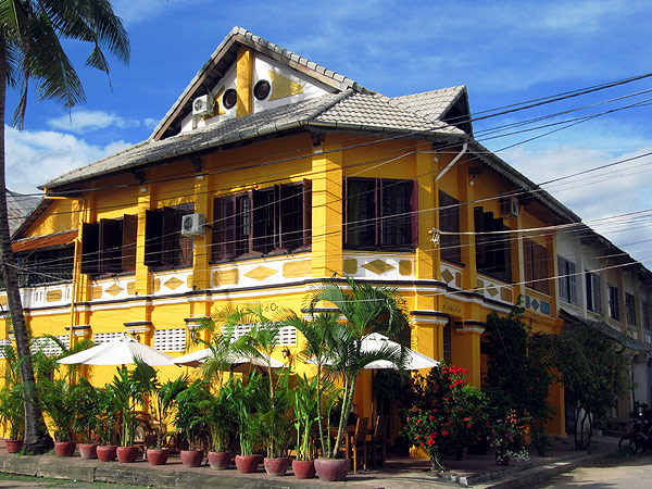 Le Soleil d'Or Rooms in Kampot, Cambodia.
