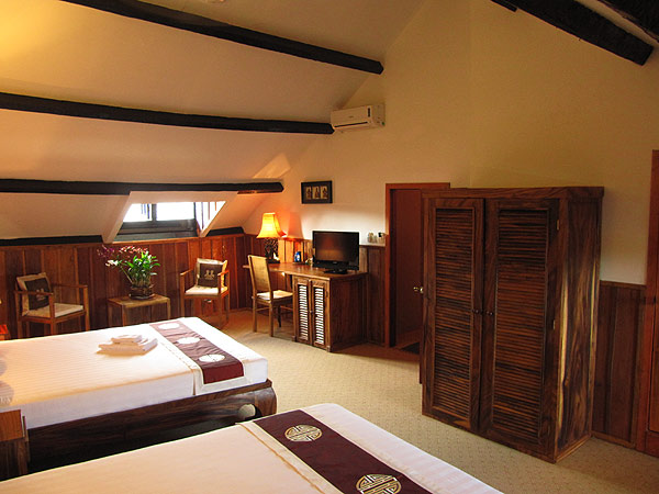 Le Soleil d'Or Rooms in Kampot, Cambodia.