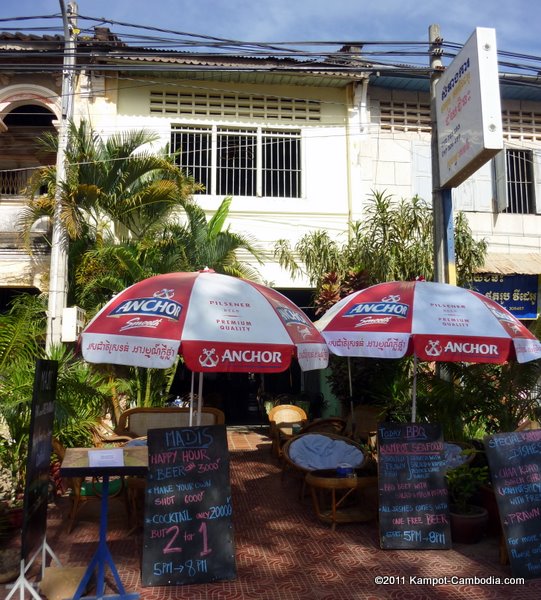 Madi's House Restaurant & Bar in Kamopt, Cambodia.