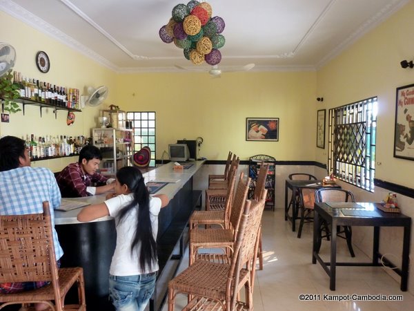 Magic Sponge in Kampot, Cambodia.  Hotel.