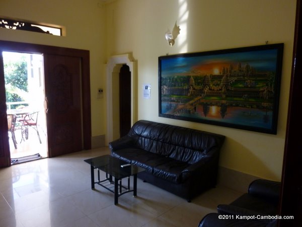 Magic Sponge in Kampot, Cambodia.  Hotel.