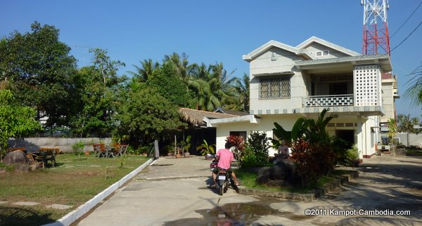 Pepper Guesthouse & Restaurant in Kampot, Cambodia.