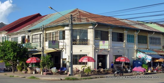 Rusty Keyhole Restaurant & Bar in Kampot, Cambodia.