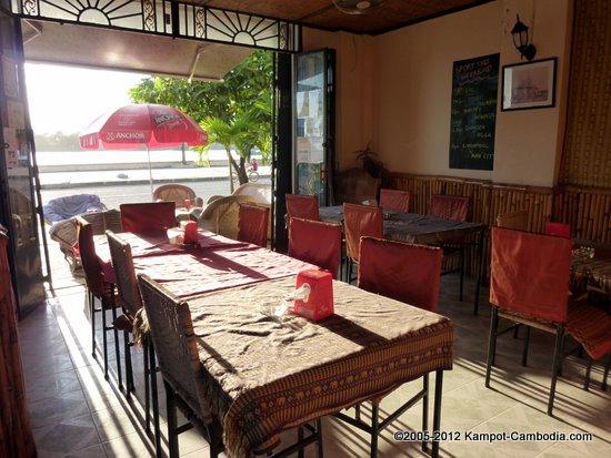 Rusty Keyhole Restaurant & Bar in Kampot, Cambodia.