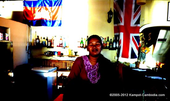 Rusty Keyhole Restaurant & Bar in Kampot, Cambodia.