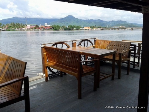 Vibola Sunset Cruise in Kampot, Cambodia.