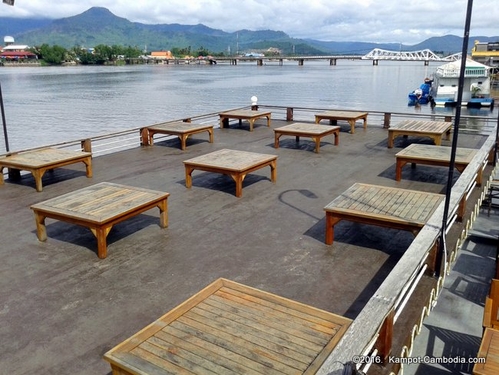 Vibola Sunset Cruise in Kampot, Cambodia.