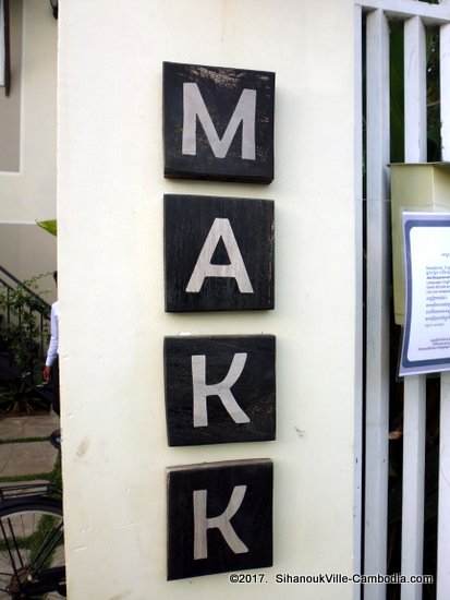 Makk Restaurant and Guesthouse in Kampot, Cambodia.