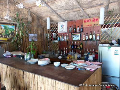 Park Inn Guesthouse, Restaurant and Bar in Kampot, Cambodia.