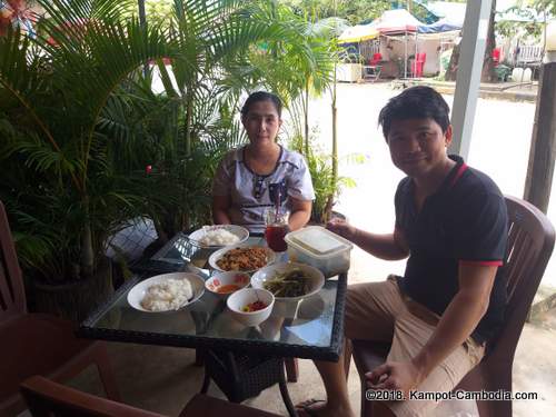 Park Inn Guesthouse, Restaurant and Bar in Kampot, Cambodia.