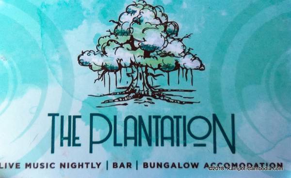 The Plantation in Kampot, Cambodia.  Music Nightly, Bar, Bungalows, Accommodation.