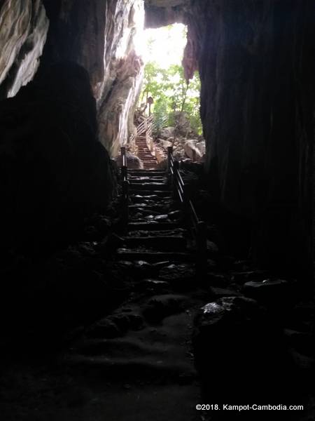 Kampot's Caves.  Caves in Kampot, Cambodia.