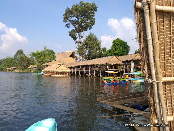 River Park Zipline in Kampot, Cambodia.