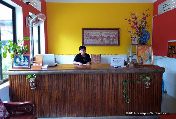 Kampot Guesthouse in Kampot, Cambodia.  Hotel.