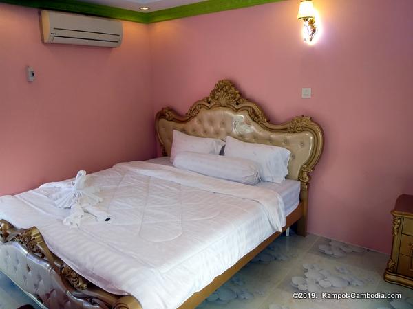 Nature Plus Guesthouse and Restaurant in Kampot, Cambodia.