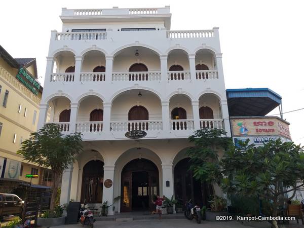 J Break Boutique and Cafe in Kampot, Cambodia.