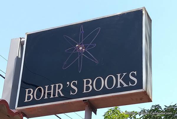 Bohr's Books in Kampot, Cambodia.