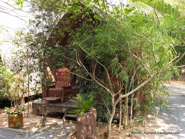 Bamboo Bungalow in Kampot, Cambodia.