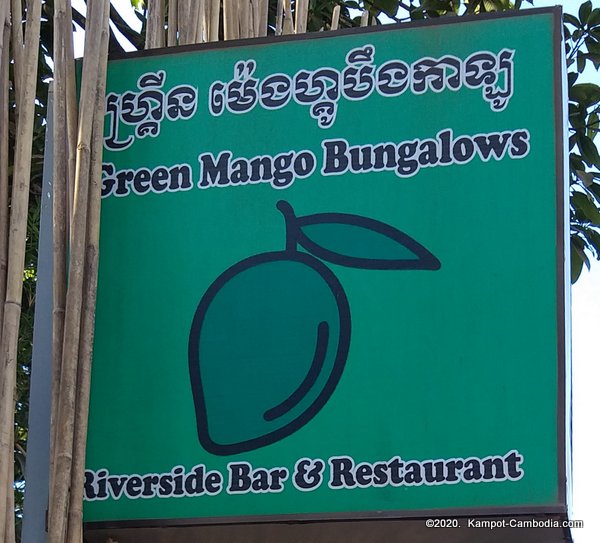Green Mango Bungalows in Kampot, Cambodia.