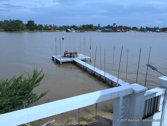 Port Ville Resort in Kampot, Cambodia.