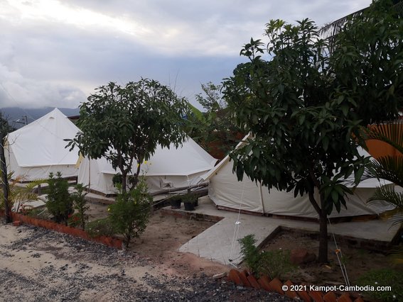 sony phnom doang resort tents