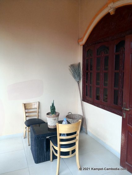 Kampot Cafe and Guesthouse in Kampot, Cambodia.