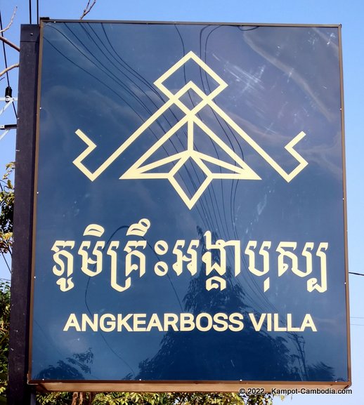 Angkearboss Villa in Kampot, Cambodia.