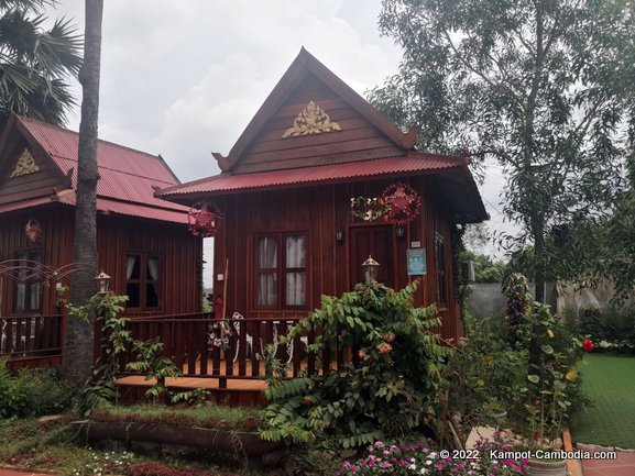 Mlub Tnout Dorng Prek Resort in Kampot, Cambodia.
