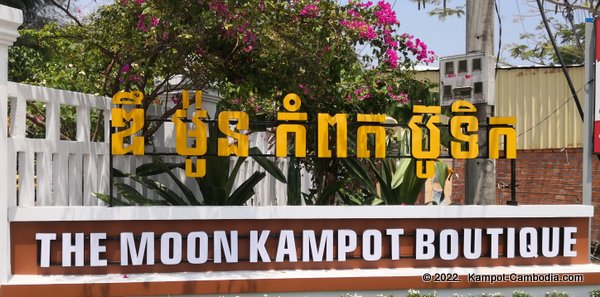 The Moon Kampot Boutique in Kampot, Cambodia.