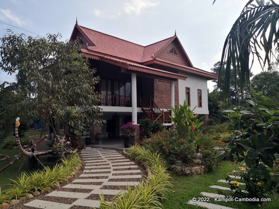 Lodge Moni Essara in Kampot, Cambodia.