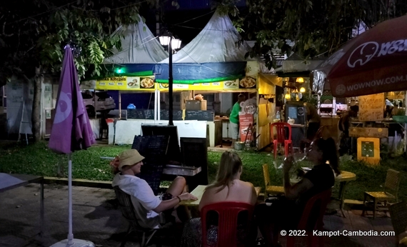 Indian Kitchen in Kampot, Cambodia.