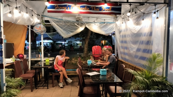 The White Tents in Kampot, Cambodia.