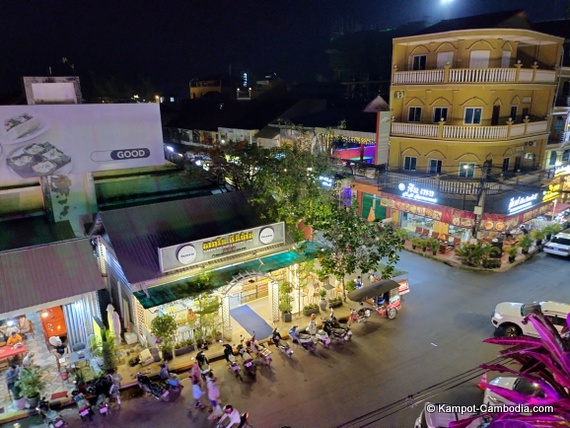 The White Tents in Kampot, Cambodia.