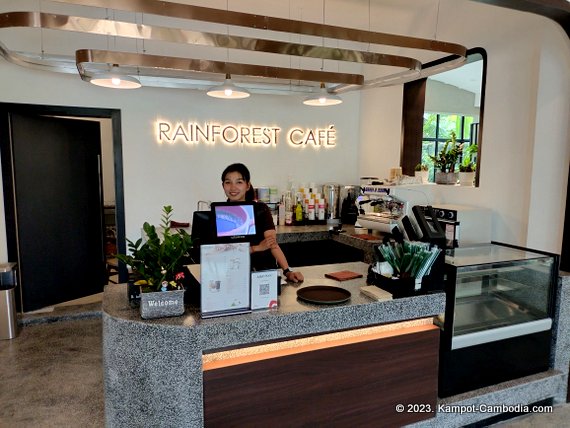 Rainforest Hotel in Kampot, Cambodia.