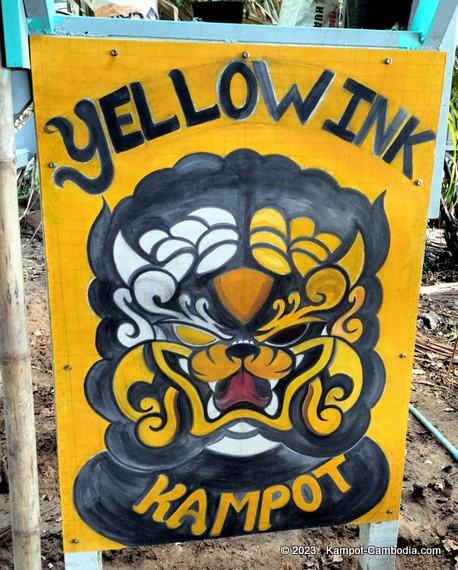 Yellow Sun Hostel in Kampot, Cambodia.