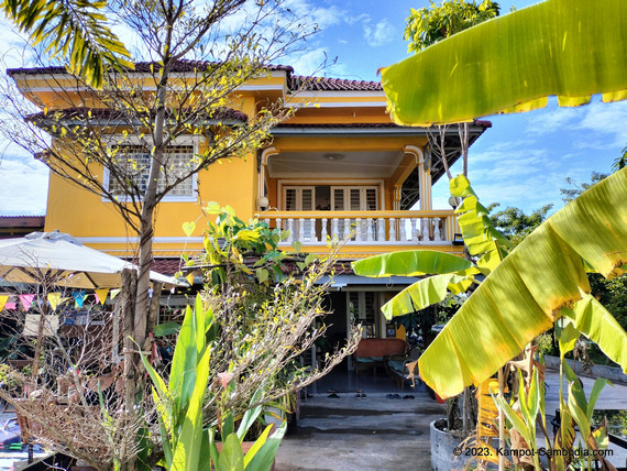 Yellow Star Hostel in Kampot, Cambodia.