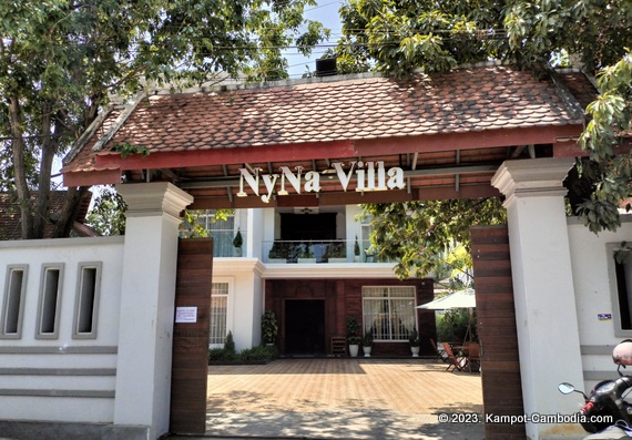 NyNa Villa in Kampot, Cambodia.