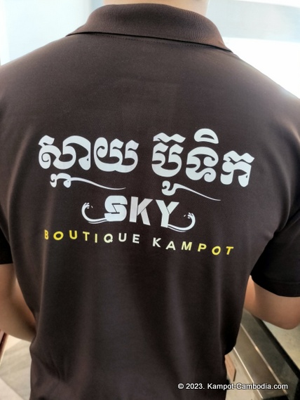Sky Boutique Kampot in Kampot, Cambodia.