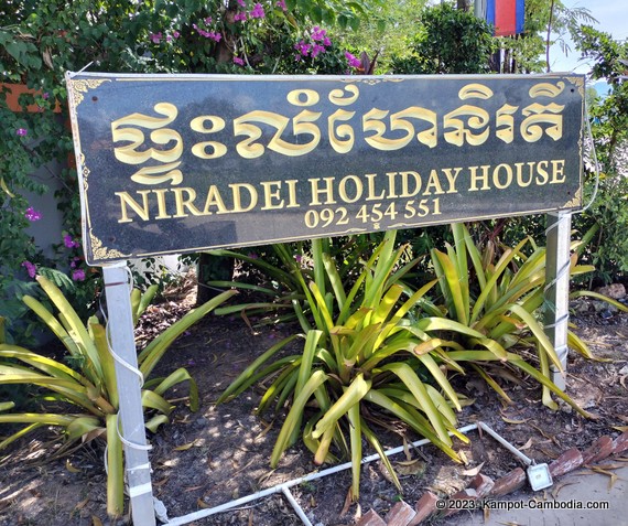 Niradei Holiday House in Kampot, Cambodia.