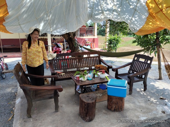 Kroaub Resort in Kampot, Cambodia.