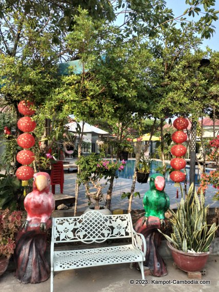 Kampot Orkide Boutique in Kampot, Cambodia.