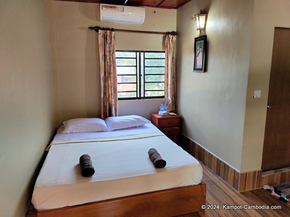 Blue Moon Guesthouse and Bar in Kampot, Cambodia.