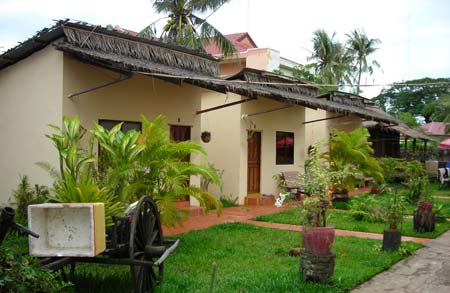 orchid guesthouse  in kampot, cambodia